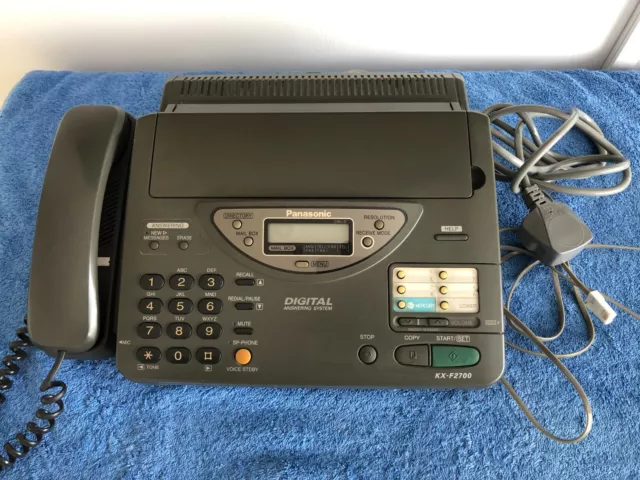 Panasonic Telephone, Answering Machine, Fax and Copier.