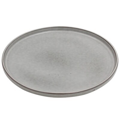 Trend Eß Alimentation Assiette Grès Gris 27cm Rond Plat Trend Couvert Manger Vaisselle 