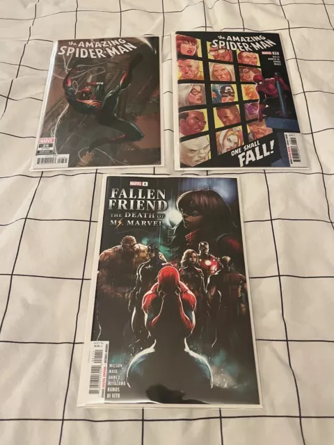 Amazing Spider-Man 26 Marvel 2023 +Variant+ The Death of Ms.Marvel Fallen Friend