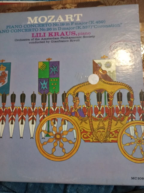 BOXDG35 Mozart*, Lili Kraus, Orchestra Of The Amsterdam Philharmonic Society* ,