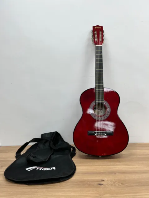 TIGER CLG4-RD | 3/4 Size Classical Spanish Guitar Pack