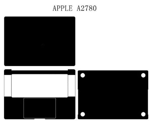 Vinyl Sticker Skin Cover for Apple MacBook Air 15 A2941 Pro 14 16 M2 A2779 A2780 3