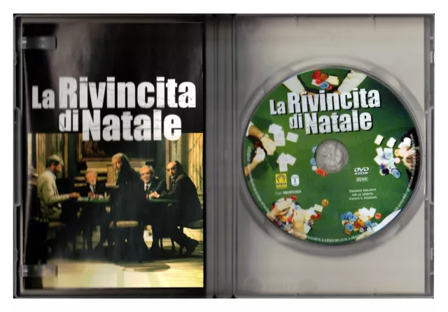 LA RIVINCITA DI NATALE OLOGRAMMA ARGENTO Dvd ^^^ COME NUOVO ^^^ 1° Ed. MEDUSA 3
