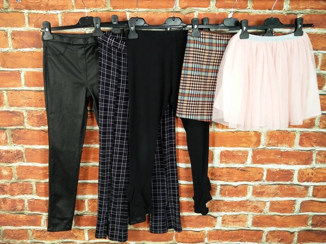 Girl Bundle Age 9-10 Years Next Zara H&M Leggings Trousers Skirt Pink Tutu 140Cm