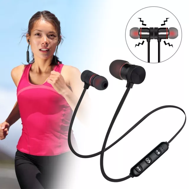 Universal Sport 4.1 Bluetooth Earphone Wireless Stereo Headset Headphone Mic 1x