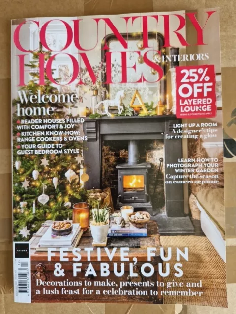 COUNTRY HOMES AND INTERIORS MAGAZINE ISSUE December 2023