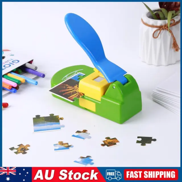 JIGSAW PUZZLE MAKING Machine Handmade Material Embossing Photo Cutter Kids  Toys $27.49 - PicClick AU
