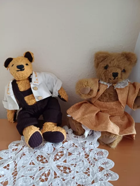 2 Teddybären alt