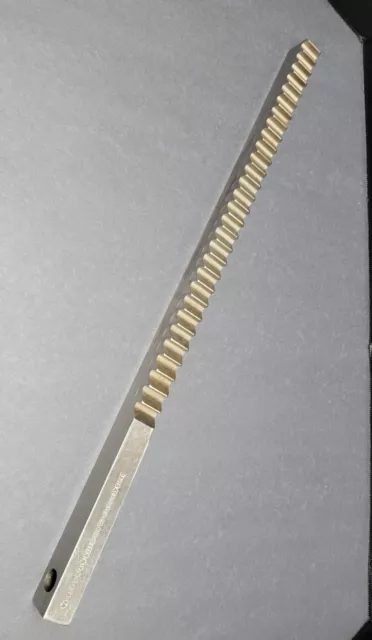 Davis! 3/4" Keyseater Broach 20" OAL AFA Corner Radius Keyway Cutter Machinist