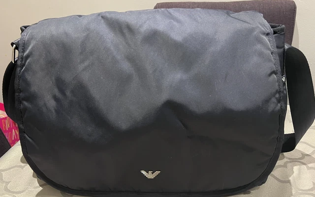 armani nappy changing diaper baby bag