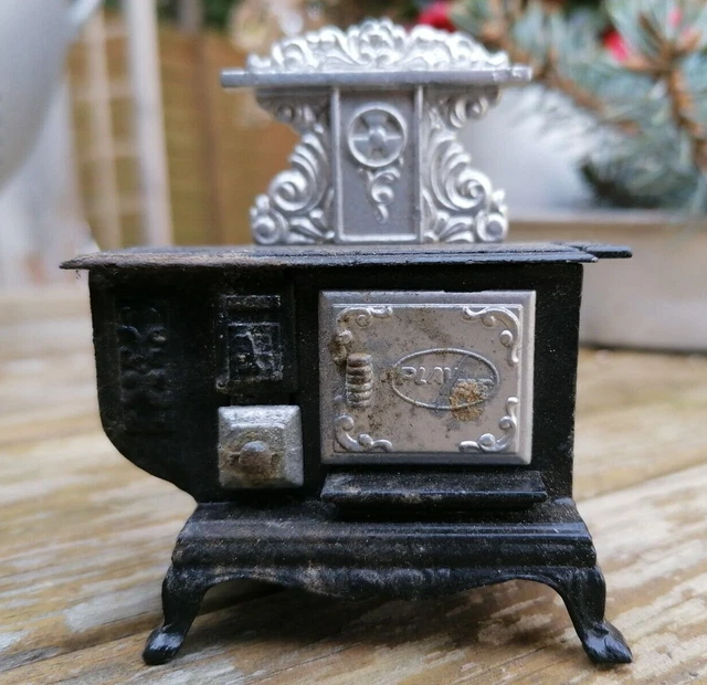 alter Bleistiftspitzer Miniatur Herd/Ofen Bleistiftanspitzer Spitzer Sammler