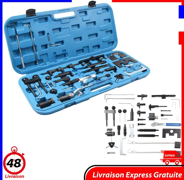 Outils Courroie Distribution Réglage Moteur Calage Tendeur Voiture VW Audi Seat