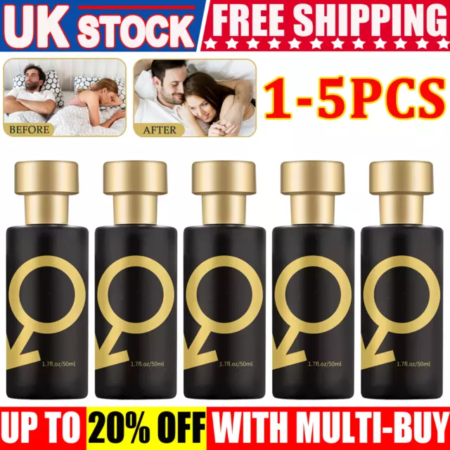 UK GOLDEN LURE Her Pheromone Perfume Spray for Men to Attract