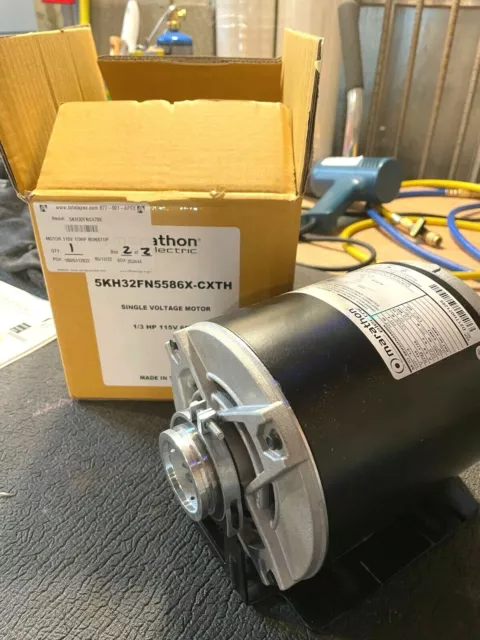 Procon Pump Motor 1/3 HP Carbonation/Circulating, Marathon Motor, 115V, Non-Stop