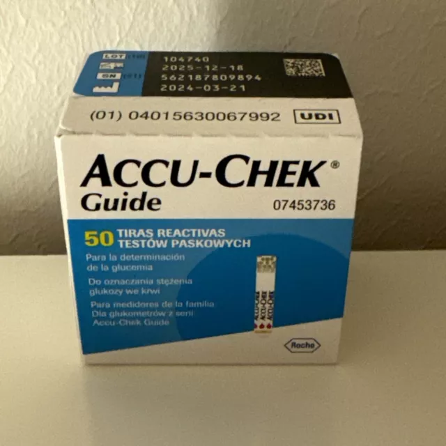 Accu-Chek 50 Guide *MHD 2025-12-18*