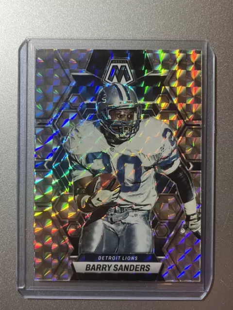 Barry Sanders  Detroit Lions  Panini Mosaic NFL 2023  SILVER MOSAIC PRIZM
