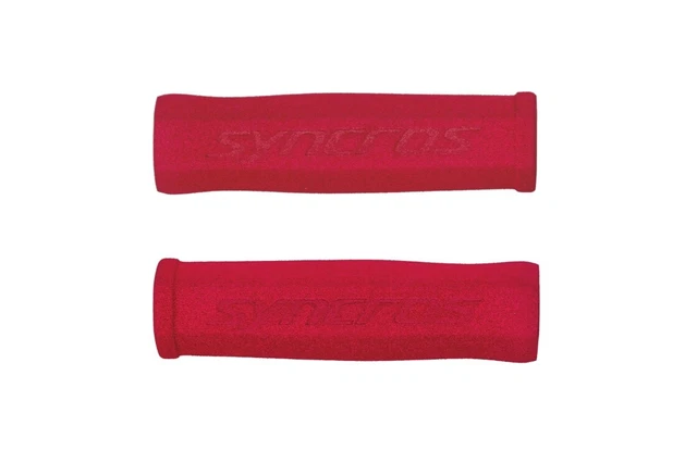 Poignées Vélo Syncros Silicone Noir – 130mm – Lot De 2 – Pour VTT, Ville, BMX