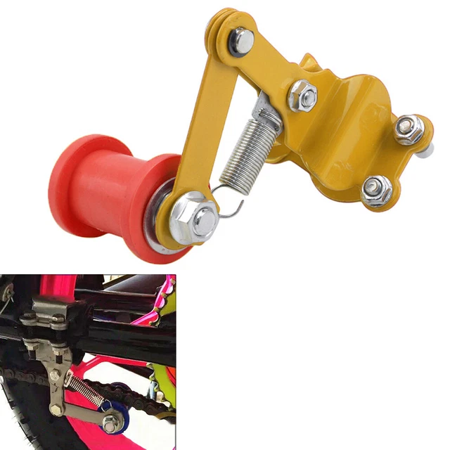 Bolt On Chain Tensioner Adjuster Universal For 50-500cc Motorcycle ATV Dirt Bike