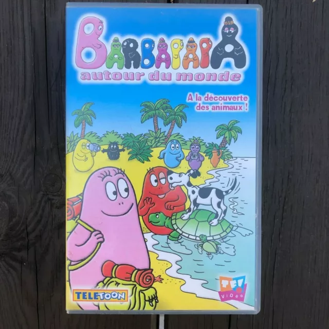 Cassette VHS - Barbapapa - A la découverte des animaux