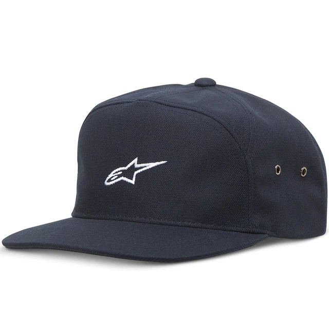 Alpinestars Canyon Navy Blue Astar Logo Cap Hat "One Size Fits Most" Adjustable