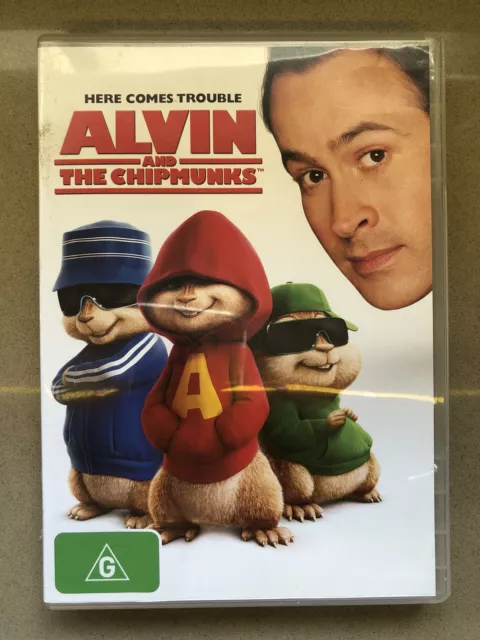ALVIN AND THE Chipmunks DVD Movie 2007 Jason Lee David Cross Comedy Family  Reg 4 $5.49 - PicClick AU