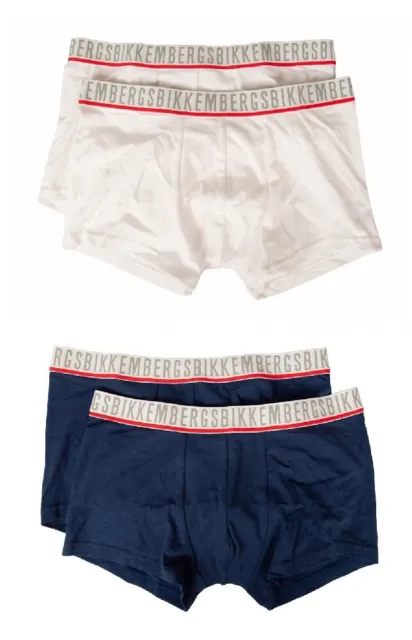BIKKEMBERGS boy's boxer shorts male junior boy 2 items visible elastic elastic c