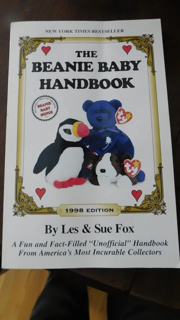 The Beanie Baby Handbook 1998 Edition Softcover Les & Sue FOX