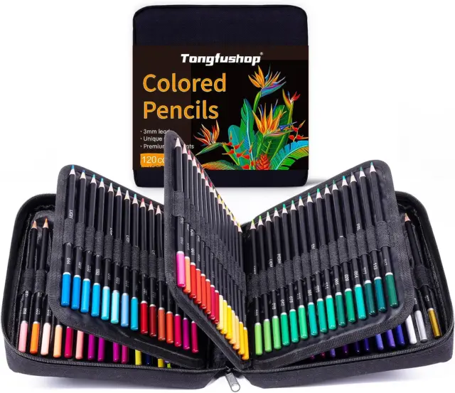 24 Couleurs de Crayons de Cire, Shuttle Art Set de Crayons à la