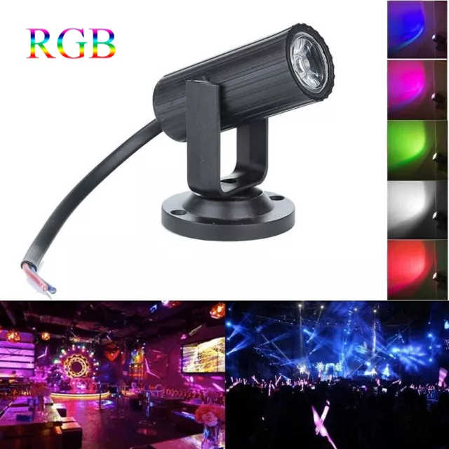 LED Stage Pinspot DJ Lighting Effect Lamp Spotlight Dance KTV Party Light RGB 1W