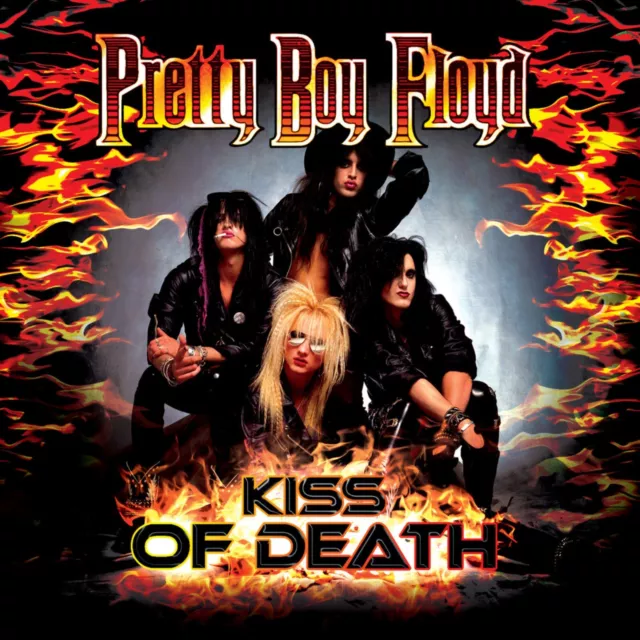 PRETTY BOY FLOYD Kiss of Death BANNER 3x3 Ft Fabric Poster Flag album cover art