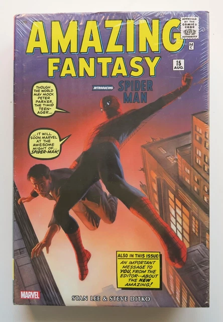 The Amazing Spider-Man Vol. 1 Hardcover Marvel Omnibus Graphic Novel Comic Book