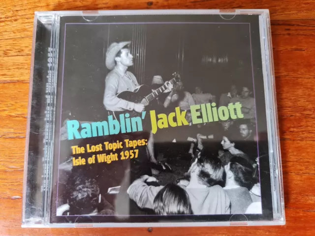 RAMBLIN' JACK ELLIOTT The Lost Topic Tapes: ISLE OF WIGHT 1957 [CD] [2004]