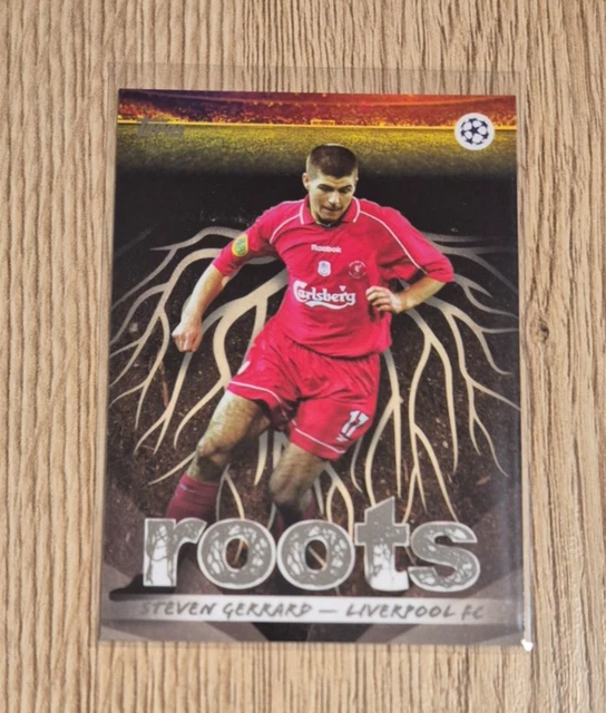 Steven Topp TOPPS 2025/26 UEFA Club Competitions Flagship - Steven Gerrard - Roots ...