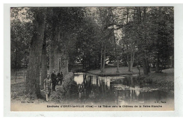 60 Coye #10262 Pres Orry La Ville La Theve Vers Le Chateau De La Reine Blanche E