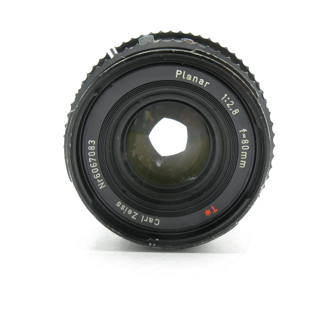 Hasselblad Carl Zeiss Planar 1:2.8 f=80mm red T* Objektiv 2
