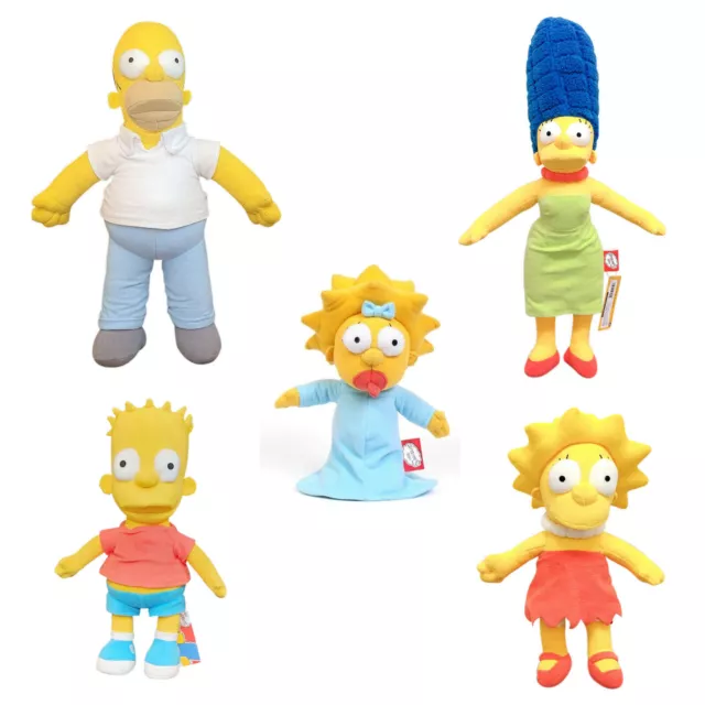Homer Marge Bart Lisa Maggie Simpson Plüschtiere Kuscheltier Stofftier Puppe