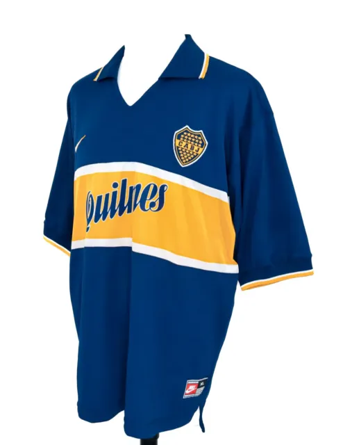 Ca Boca Juniors 1996-97 Home Shirt Xl - Camiseta Nike Vintage Maglia Maillot 2