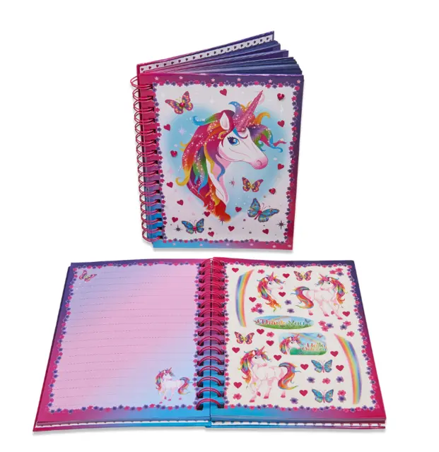 Unicorn Activity Journal for Kids - Activity Notebook & Secret Diary