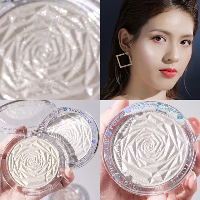 Paleta de resaltadores faciales iluminador de cosméticos brillo contorno