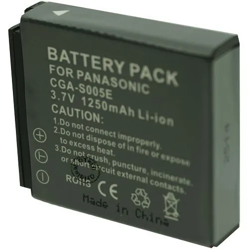 Batterie pour PANASONIC LUMIX DMC-LX2S