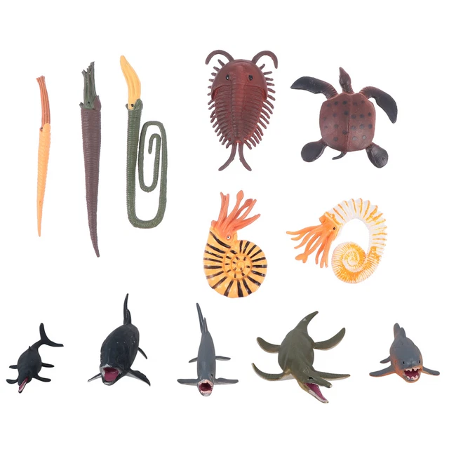 SEA CREATURE FIGURINES Marine Biology Toys Prehistoric Animal Models