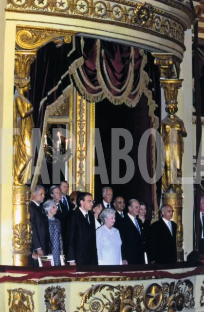 Foto vintage Italia, La Regina Elisabetta alla Scala, 2000, stampa 26x18 cm