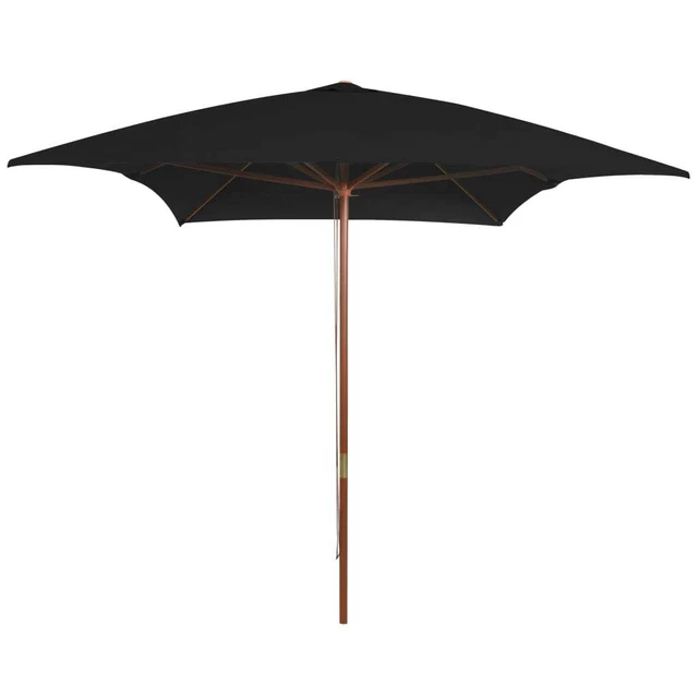 Ombrellone da Giardino con Palo 200x130 cm Antracite vidaXL
