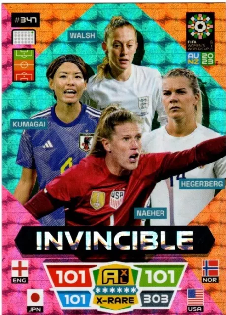 Panini Frauen WM 2023 diverse Trading Cards 100 aus Liste aussuchen. 2