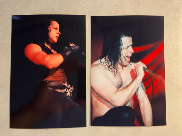 Glenn Danzig 4”x6” Photo Lot Samhain Misfits Set 3