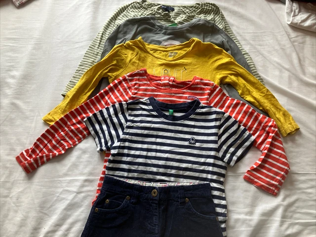 girls 4-5 Years bundle, JL top & skirt, 2 x gap tops and a next top, benetton T
