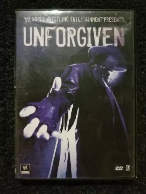 WWE ECW Unforgiven 2007 DVD Cena Orton Batista Mysterio Undertaker RAW WWF