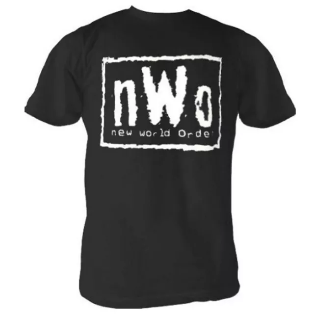 white nwo shirt