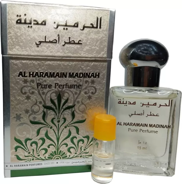 Al Haramain Madina Pure Parfüm Roll-On Attar Langhaltend Duft 15ml