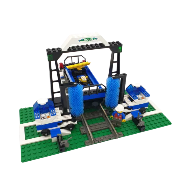 Lego® Eisenbahn 9V RC TRAIN 4553 Waschanlage mit Zubehör WASHING WAGON ZUG